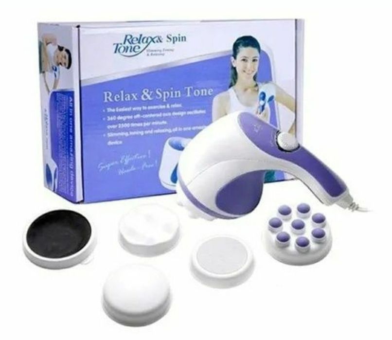 Даставка бесплатная! Массажёр для тела Relax Spine Tone 220v