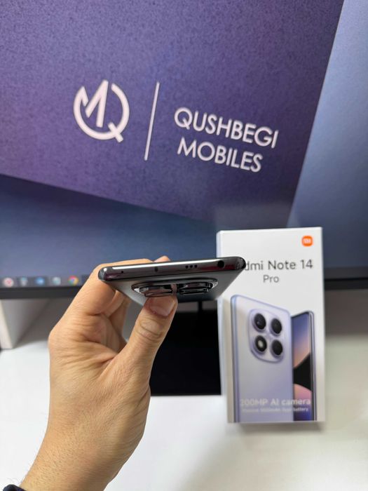 Aybi yuq! Note 14 Pro 256GB Black Karobka bor