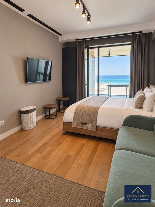 Apartament 2 camere cu vedere frontala la mare Mamaia-Blue Bike