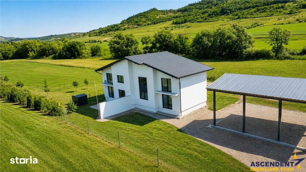 Casa noua, moderna, P + 1E, langa padure, Voiniceni, 6km de Targu Mure