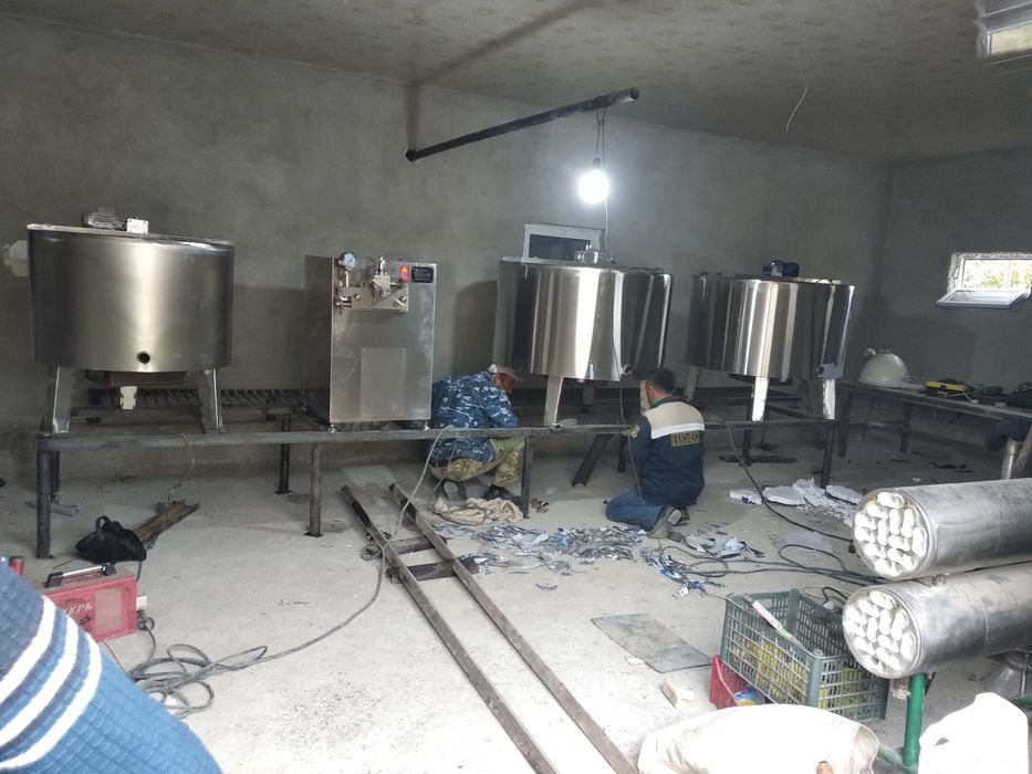 Молочный оборудование sutni qayta сутни кайта ишлаш ускуналари сотилад