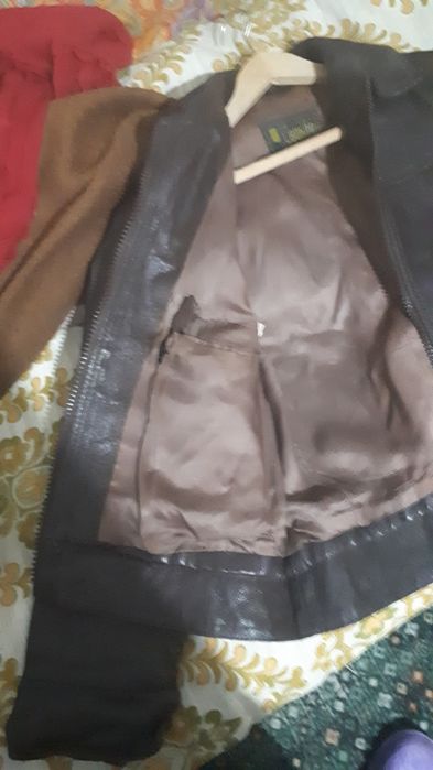 Мъжко ретро кожено яке