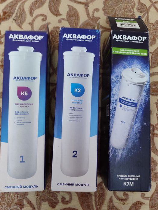 Сменные модули для фильтров Аквафор