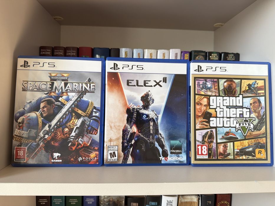 Игры на дисках для PS4 и 5