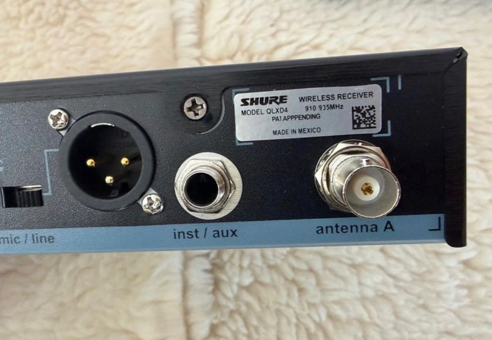 Shure QLXD4 Beta 58A microfon wireless digital profesional 900MHz