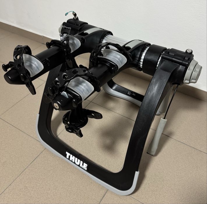 Suport Thule RaceWay 991 cu prindere pe haion pentru 2 biciclete