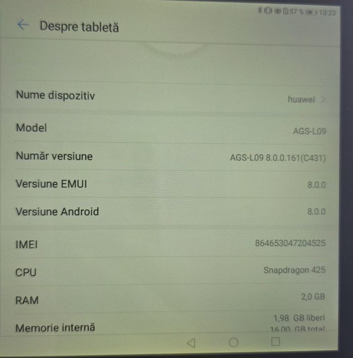 Tabletă Huawei AGS-L09
