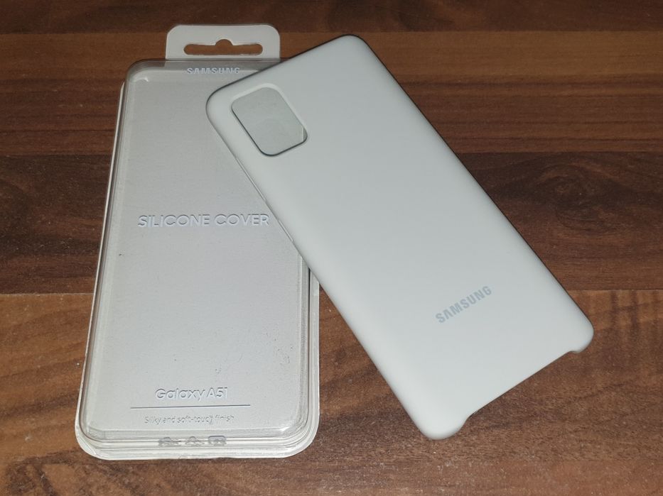Husa silicon originala Samsung Silicone Cover Galaxy A51 4G LTE A515