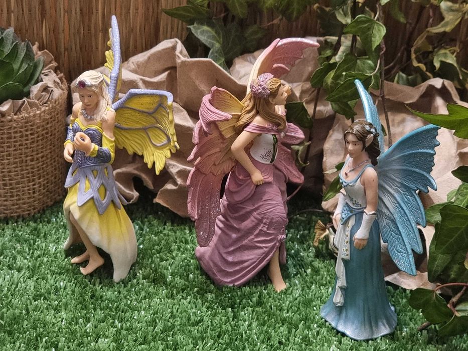 Lot 3 figurine Schleich Elf Sera, Feya si Eyela