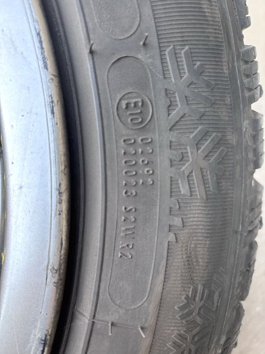 Алуминиеви джанти 16 в комплект с зимни гуми на един сезон  в отлично!