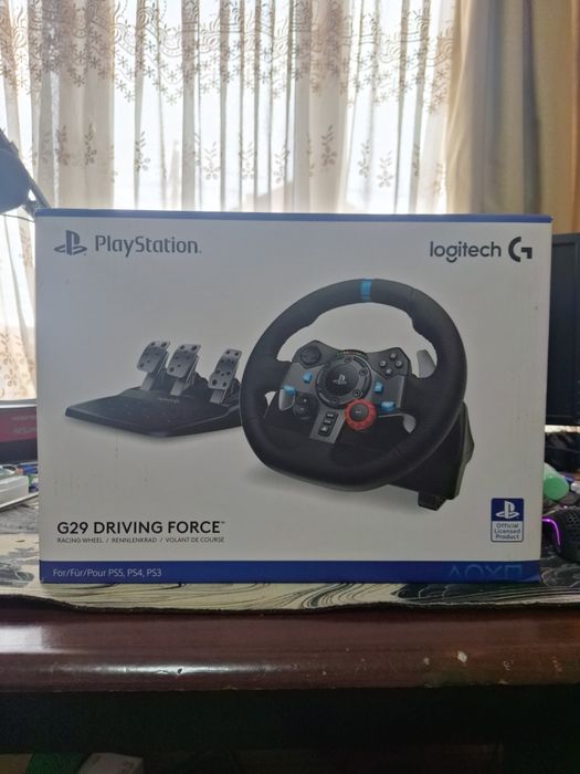 Logitech g29 + shifter и steam акаунт