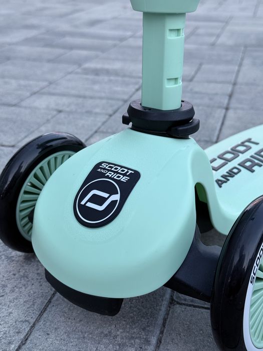Trotinetă copii 2 în 1 - Scoot and Ride - culoare Kiwi