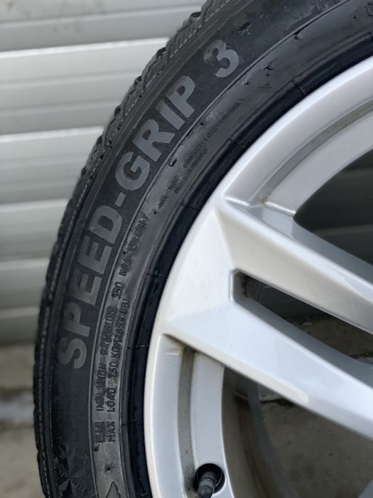 Jante vw 17  B7,B8 cu anvelope iarna 215/55/17