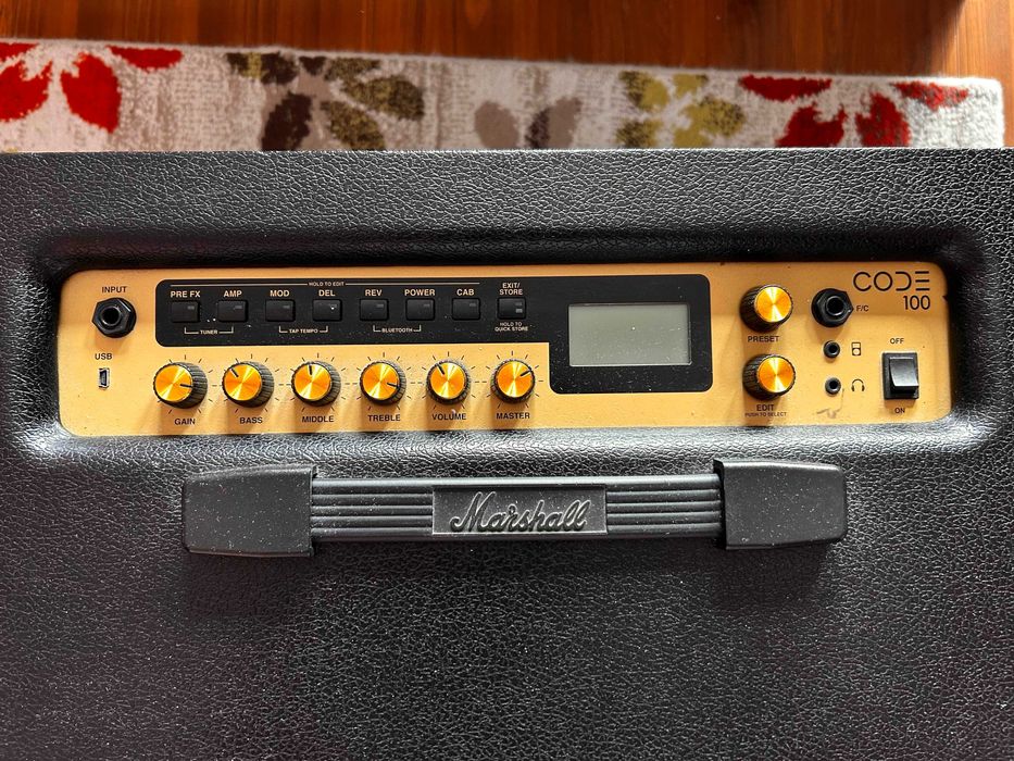 Marshall CODE 100 – Amplificator chitară 100W, 2x12”, modeling