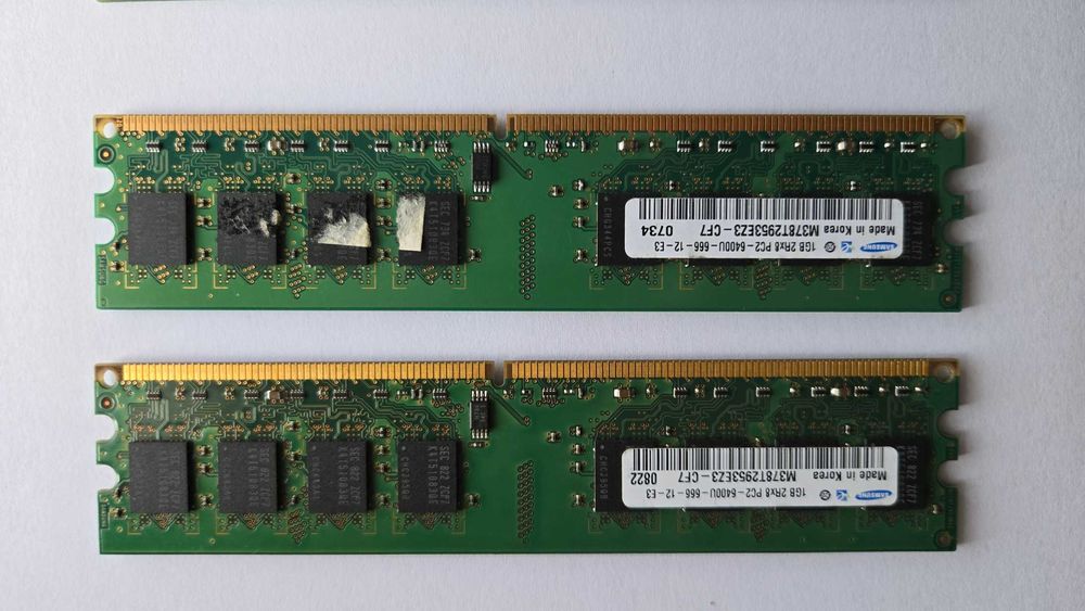 4 x Memorie RAM DDR2-800 1GB 800Mhz