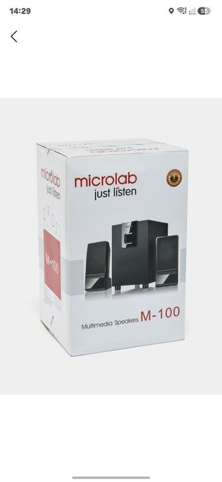 Microlab just listen M100