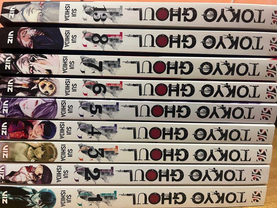 Serie manga TOKYO GHOUL vol 1-8 +13 bonus