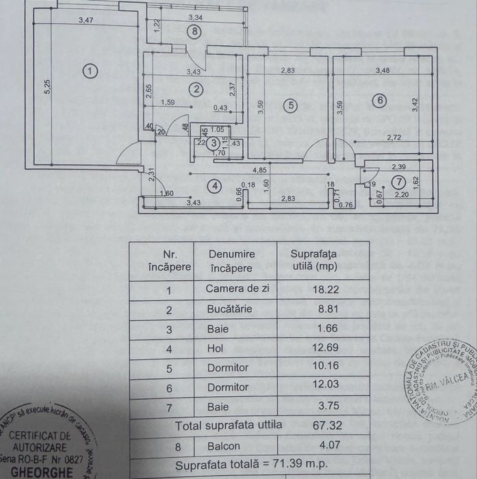 Inchiriez camere in apartament pentru activitati comerciale
