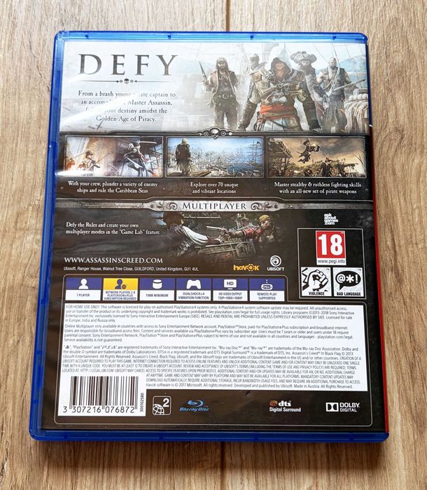 PS4 Assassin's Creed IV: Black Flag PlayStation 4
