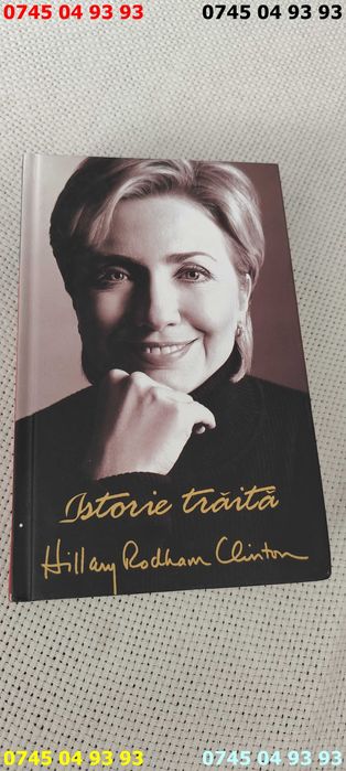 carte carti istorie traita Hillary Clinton cartonata noua