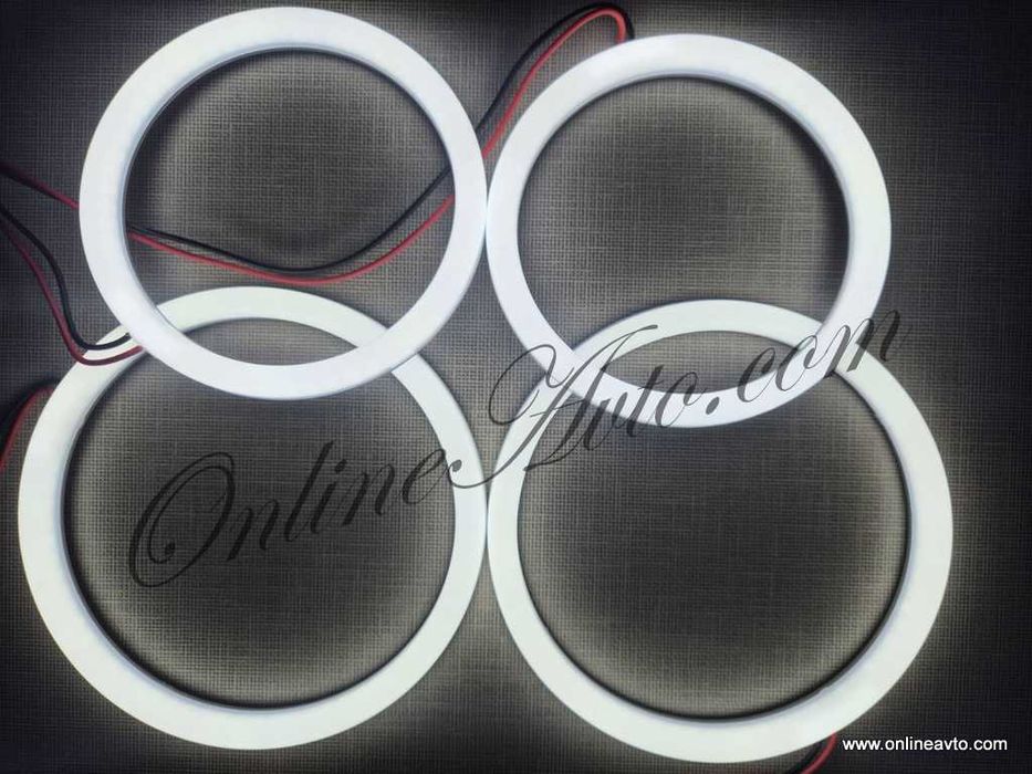 Cotton LED Angel Eyes-Ангелски очи BMW E60,Е61,E46,E90,Е91,E39,Е53,Е36,E38 Lite Bar Strong LED