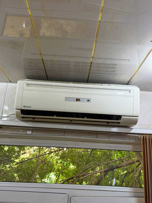 Кондиционер GREE 09 BTU (холод/тепло), полностью рабочий, с пультом