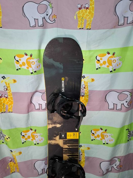 Placa snowboard 160 cm SALOMON WILD CARD wide cu legaturi noi incluse