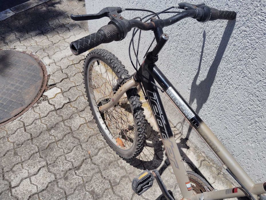 велосипед в движение