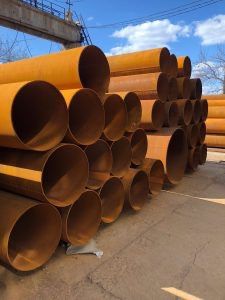 Труба стальная (темир) Д-426х7-8-10-12мм новая со склада