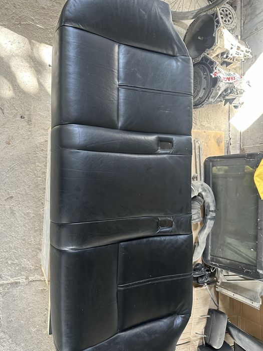 Banchetă bmw e39 piele neagră fixă