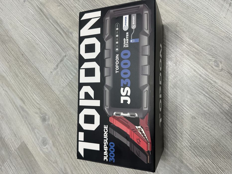 Starter auto portabil TOPDON JS3000 24000mAh, 3000A