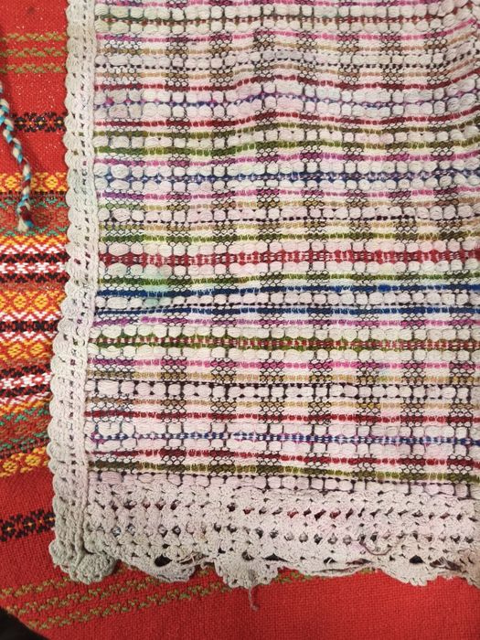 Сливенска и Ямболска автентични престилка, бели, кукери, вадени