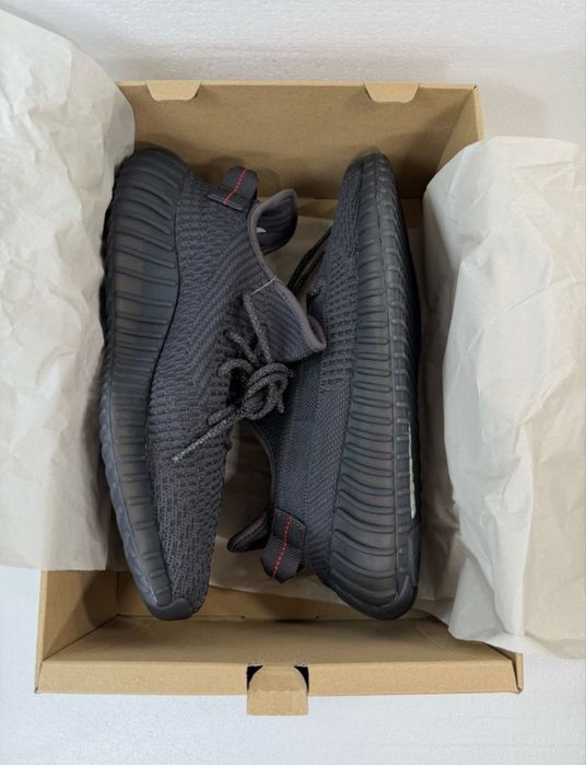 #NOU#TOP# Yeezy Boost V2 350 Black •PREMIUM•Verificare colet