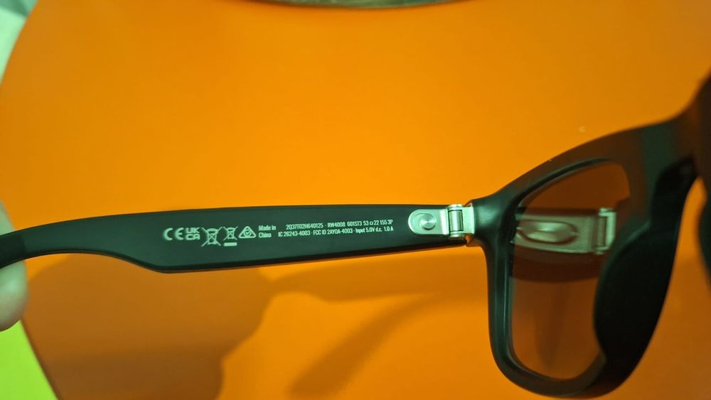 Rayban Meta polarized lensses