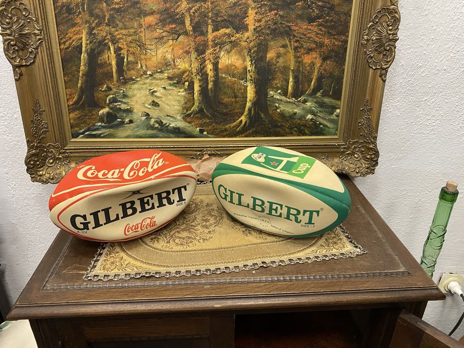 Ретро топка за ръгби  никога не е използвана колекционерска стойност