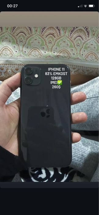 Iphone 11 black 128gb