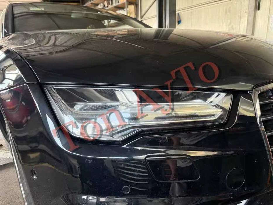 Стъкла Капаци Фар Ауди А6 Audi A6 C7 Facelift 2015 – 2018 Bi - Xenon / LED Стъкла Фарове Капаци