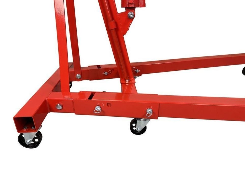 Macara hidraulica pliabila tip Girafa 2 tone 2T pentru atelier