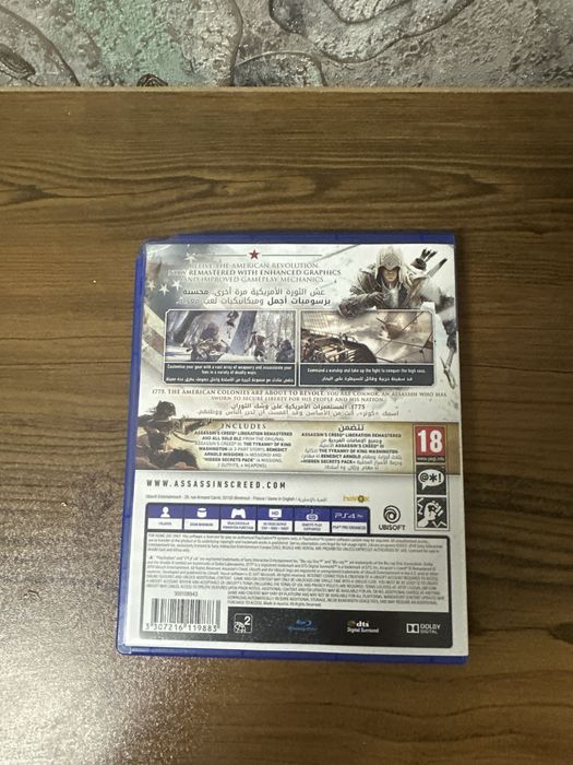 Игра ASSASSINS Creed 3 Remastered