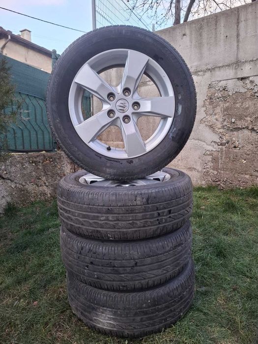 16" SUZUKI,Джанти+летни гуми. 205/55/16