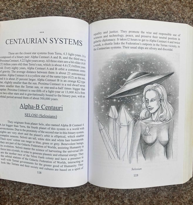 A Gift From The Stars: Extraterrestrial Contacts, Guide of Alien Races