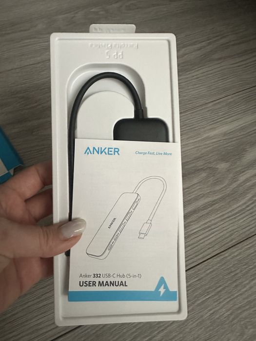 NOU!!! Anker USB C hub 5 in 1
