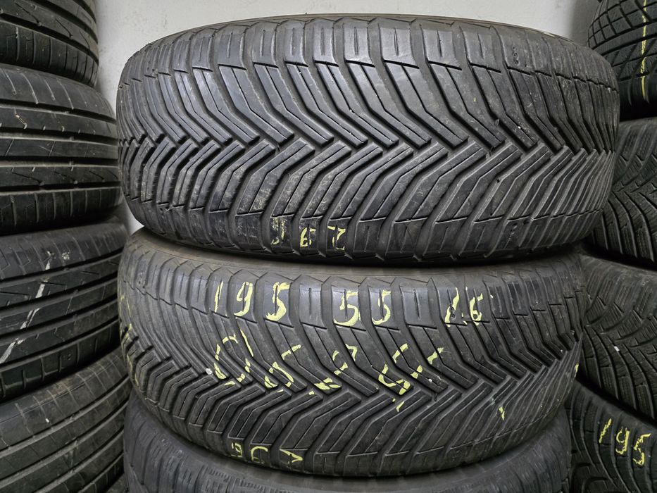 2бр Всесезонни гуми 195 55 16 - Michelin - DOT 2024