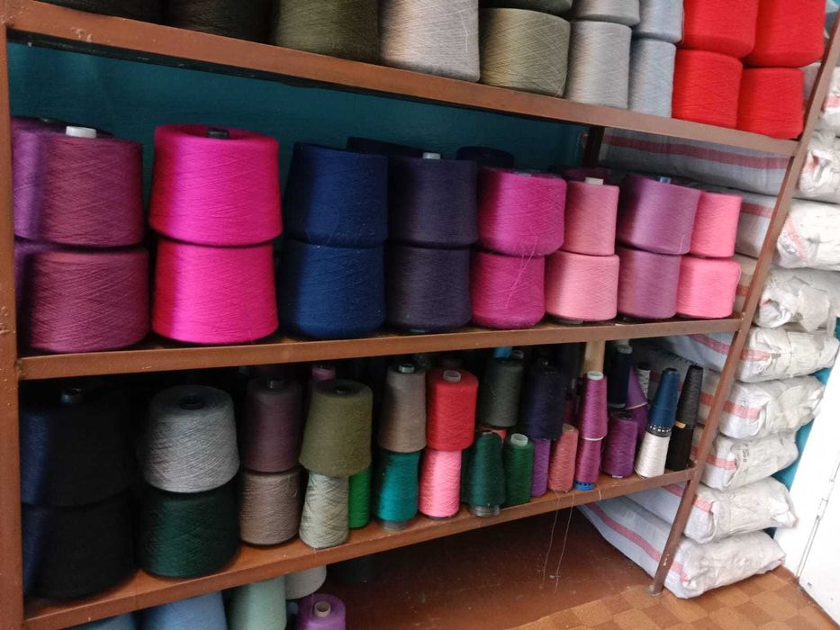 Пряжа полушерсть