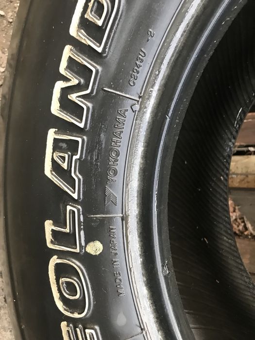 Комплект резины Yokohama Geolandar.