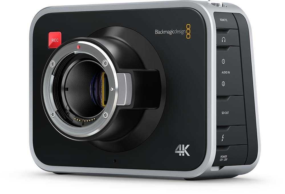 Кинокамера blackmagic 4k production camera