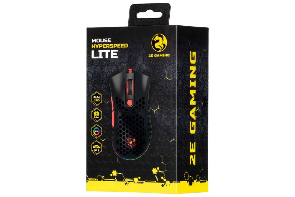 2E HyperSpeed Lite Black Игровая мышка