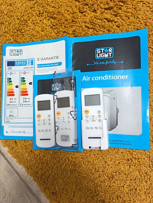 Răcire/încălzire/dezumidificare - 3 buc.x AC Star-Light ACMP-12AH, 12000 BTU, Clasa A/A+