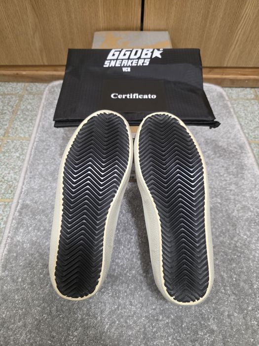 Golden Goose White Leather 37 Noi