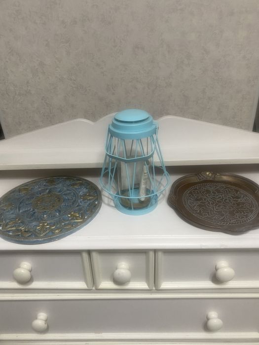 Подсвечники Ashley,бирюзовый Икеа